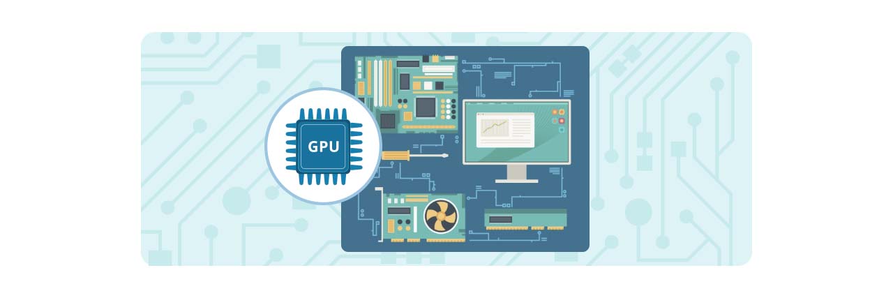 Image: Computer Components with GPU