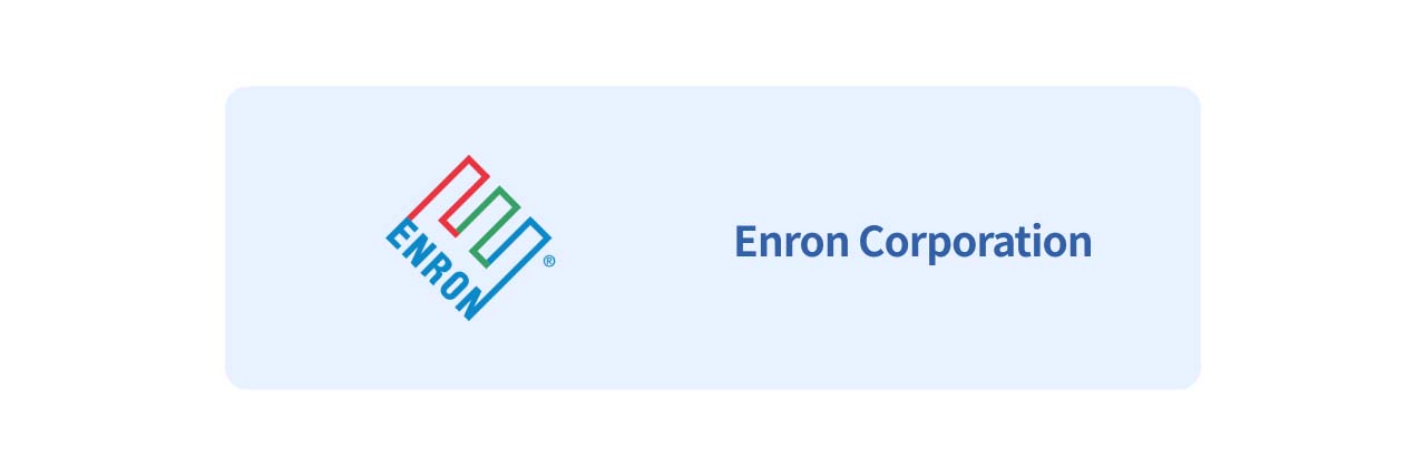 Enron logo.